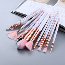Cargar imagen en el visor de la galería, FLD5/15Pcs Makeup Brushes Tool Set Cosmetic Powder Eye Shadow Foundation Blush Blending Beauty Make Up Brush Maquiagem