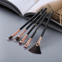 Cargar imagen en el visor de la galería, FLD5/15Pcs Makeup Brushes Tool Set Cosmetic Powder Eye Shadow Foundation Blush Blending Beauty Make Up Brush Maquiagem
