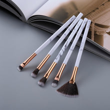 Cargar imagen en el visor de la galería, FLD5/15Pcs Makeup Brushes Tool Set Cosmetic Powder Eye Shadow Foundation Blush Blending Beauty Make Up Brush Maquiagem