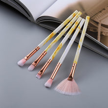 Cargar imagen en el visor de la galería, FLD5/15Pcs Makeup Brushes Tool Set Cosmetic Powder Eye Shadow Foundation Blush Blending Beauty Make Up Brush Maquiagem