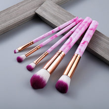 Cargar imagen en el visor de la galería, FLD5/15Pcs Makeup Brushes Tool Set Cosmetic Powder Eye Shadow Foundation Blush Blending Beauty Make Up Brush Maquiagem