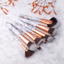 Cargar imagen en el visor de la galería, FLD5/15Pcs Makeup Brushes Tool Set Cosmetic Powder Eye Shadow Foundation Blush Blending Beauty Make Up Brush Maquiagem