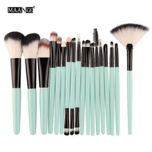 Cargar imagen en el visor de la galería, MAANGE 6/15/18Pcs Makeup Brushes Tool Set Cosmetic Powder Eye Shadow Foundation Blush Blending Beauty Make Up Brush Maquiagem