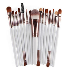 Cargar imagen en el visor de la galería, MAANGE 6/15/18Pcs Makeup Brushes Tool Set Cosmetic Powder Eye Shadow Foundation Blush Blending Beauty Make Up Brush Maquiagem