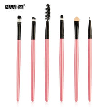 Cargar imagen en el visor de la galería, MAANGE 6/15/18Pcs Makeup Brushes Tool Set Cosmetic Powder Eye Shadow Foundation Blush Blending Beauty Make Up Brush Maquiagem