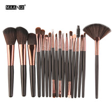 Cargar imagen en el visor de la galería, MAANGE 6/15/18Pcs Makeup Brushes Tool Set Cosmetic Powder Eye Shadow Foundation Blush Blending Beauty Make Up Brush Maquiagem
